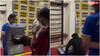 Twitter viral video: Men will be Men! पंचिंग बैग खड़ी थी लड़की तो किक में नहीं दिखा दम, लड़का आया तो...