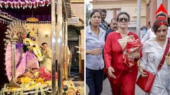 শুক্র-সকালে দক্ষিণেশ্বরে মা ভবতারিণীর পুজো দিলেন কাজল, কলকাতায় আসার কারণ কী?