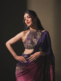 Shruti Haasan: శారీలో శృతి హాసన్... అందంగా, అణుకువగా!