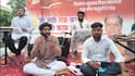 Amravati BJP : उद्धव ठाकरेंच्या रामरक्षा आंदोलनाला भाजपकडून प्रत्युत्तर; अमरावतीत 'उद्धव को सद्बुद्धी दे भगवान' आशयाचे बॅनर लावत डिवचलं