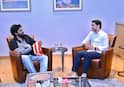Nara Lokesh Meets Pawan Kalyan: పవన్ కళ్యాణ్‌ను ఎంతో అప్యాయంగా పరామర్శించిన నారా లోకేష్.. త్వరగా కోలుకోవాలని ఆకాంక్ష