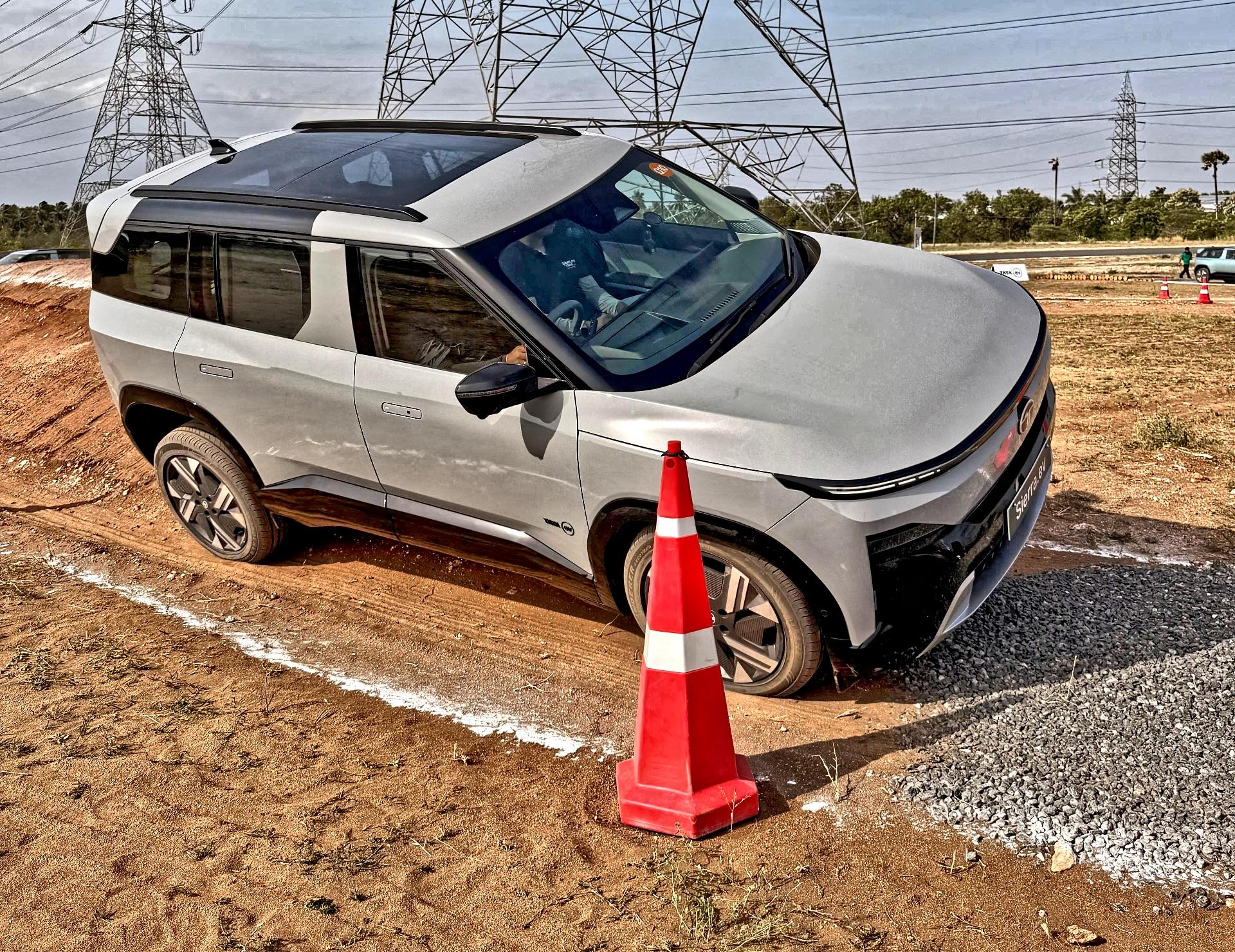Tata Sierra EV QWD Offroad Review: Way More Capable Than You Think!