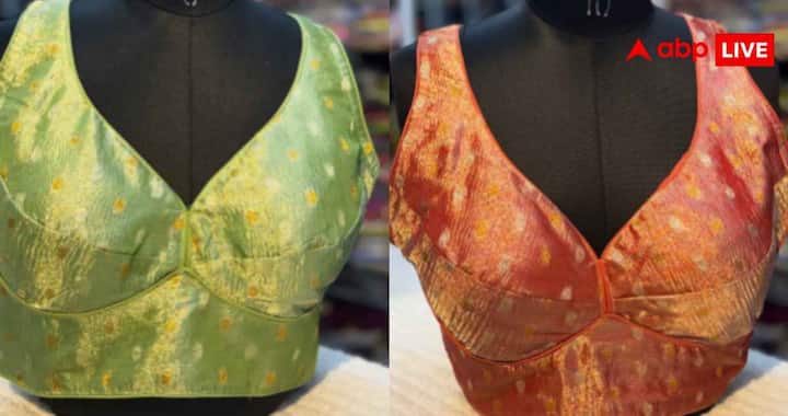 Raksha Bandhan Blouse Designs 2026: रक्षाबंधन पर पहनने के लिए सिलवाएं ये पांच डिजाइनर ब्लाउज, परिवार में अलग ही दिखेगी आपकी चमक 5 मलबरी सिल्क से बना वी-नेक ब्लाउज रक्षाबंधन के लिए एक क्लासिक ऑप्शन माना जाता है. इसकी मुलायम फिनिश पर नेचुरल और इनडोर दोनों तरह की रोशनी में अच्छी दिखाई देती है. यह ब्लाउज कांजीवरम और बनारसी साड़ियों के साथ आसानी से मैच हो जाता है. साथ ही इसका फैब्रिक पूरे दिन अपनी फिटिंग और शेप बनाए रखता है.
