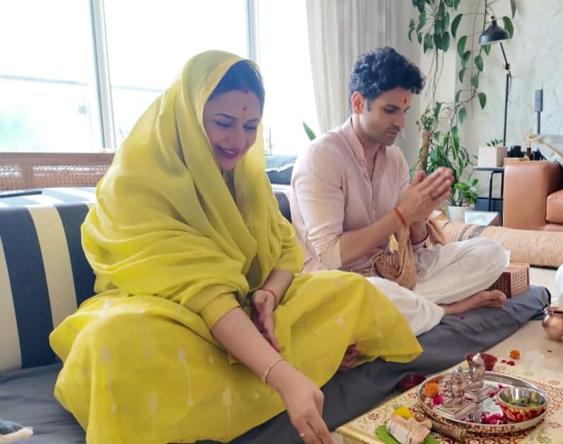 Divyanka Tripathi christened her twins with all rituals, beautiful glimpse revealed