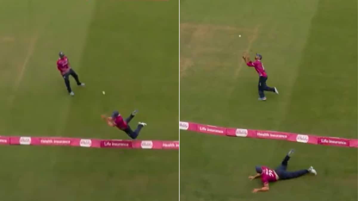 David Willey Relay Catch Seals T20 Blast Semi-Final Win