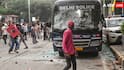 CJP प्रदर्शन में बवाल: 118 पुलिसकर्मी घायल, हिरासत में 78 प्रदर्शनकारी, कई गाड़ियों को नुकसान