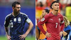 WATCH: Shoaib Akhtar Trolled For Messi vs Ronaldo GOAT Debate On FIFA World Cup Panel