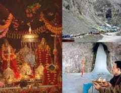 Amarnath Vaishno Devi Yatra 'ਤੇ ਰੋਕ, ਭਾਰੀ ਮੀਂਹ ਅਤੇ ਲੈਂਡਸਲਾਈਡ ਬਣੀ ਵੱਡੀ ਮੁਸੀਬਤ