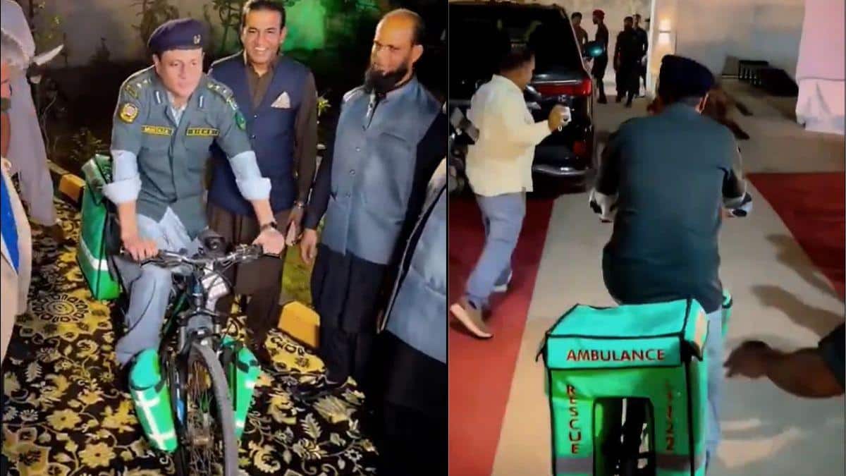 Pakistan's Viral 'Cycle Ambulance' Has Everyone Talking, Here's What We Know | WATCH