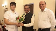 Dharmendra Pradhan Meets NEET 2026 AIR 2 Panshul Bansal, Says His Success Will Inspire Millions