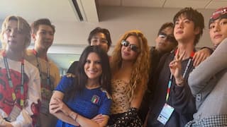 Shakira, BTS And Laura Pausini Pose Backstage At FIFA World Cup 2026 Final; Fans Call It 'Unreal'