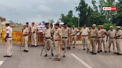 किसान आंदोलन के बीच दिल्ली-हरियाणा बॉर्डर पर थ्री-लेयर सुरक्षा, पुलिस अलर्ट पर