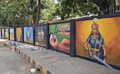 சிவகங்கை பேருந்து நிலையம்: சுவரோவியங்களால் உயிர்பெற்ற கலை!