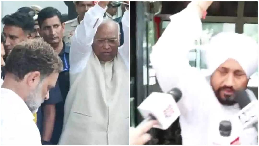 WATCH: Rahul, Priyanka Protest Against Lathi Charge On Students Near PM Residence; Several Congress Leaders Detained
