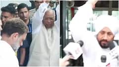 WATCH: Rahul Protest Against Lathi Charge On Students; Congress Leaders Detained