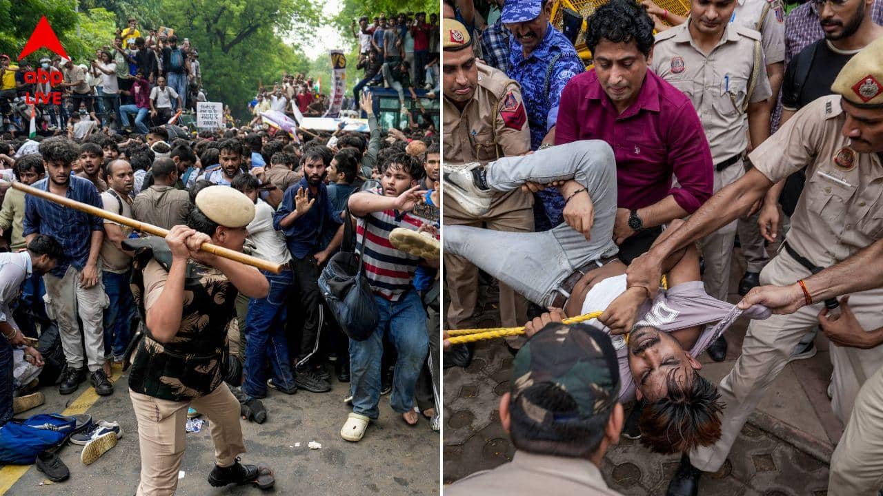 CJP Protest: ককরোচ জনতা পার্টির বিক্ষোভে উত্তেজনা, সংঘর্ষ; পুলিশ জানাচ্ছে আহত ১১৮-র বেশি কর্মী