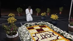Ajit Pawar and Sunetra Pawar: रात्री 12 वाजता सुनेत्रावहिनी अजितदादांच्या स्मृतीस्थळावर पोहोचल्या अन्...