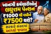 ખાનગી કર્મચારીઓનું  લઘુત્તમ પેન્શન ₹1000 થી વધીને ₹7500 થશે? સરકારે સંસદમાં આપ્યો જવાબ