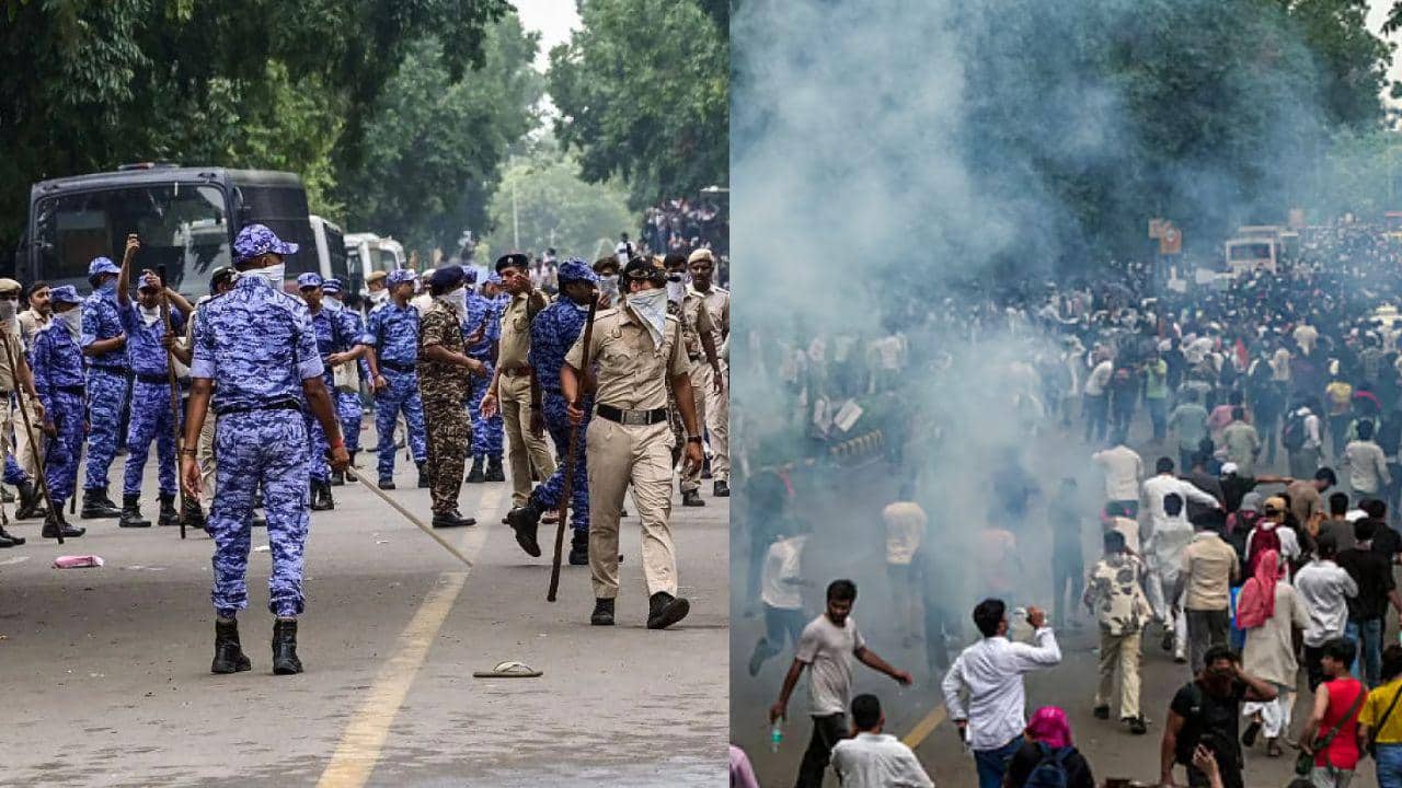 CJP Protest: 'शर्म की बात है...' सरकार पर जमकर भड़कीं स्वरा भास्कर, कहा- युवाओं के ख़िलाफ़ जंग छेड़ दी है