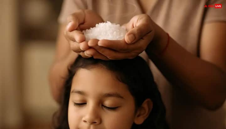 इसके अलावा नजर उतारते वक्त ऊं हं हनुमते रुद्रात्मकाय हुं फट् मंत्र भी बोला जाता है. नजर दोष या नकारात्मक ऊर्जा से रक्षा की कामना के लिए ये मंत्र बहुत शक्तिशाली माना जाता है.