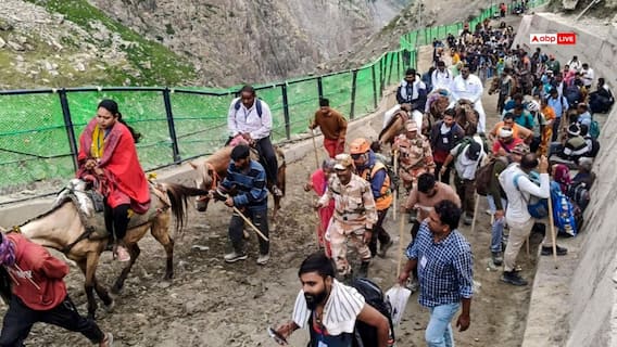 अमरनाथ यात्रा 6 दिन बाद फिर से शुरू, बालटाल रूट बहाल, पहलगाम मार्ग इस वजह से बंद अमरनाथ यात्रा 6 दिन बाद फिर से शुरू, बालटाल रूट बहाल, पहलगाम मार्ग इस वजह से बंद