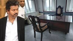 உச்சத்தில் இருக்க உயரமான இடத்தில் அலுவலகமா.? முதல்வர் விஜய்க்கு தயாராகும் அறை இவ்வளவு ஸ்பெஷலா.?