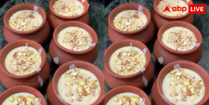 तैयार मिश्रण को कमरे के तापमान पर पूरी तरह ठंडा होने दें. ठंडा होने के बाद इसमें कटे हुए बादाम और पिस्ता मिला दें, जिससे कुल्फी का टेस्ट और भी बढ़ जाएगा.