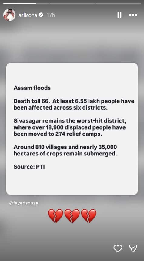 'Assam needs us', all the celebs including Bhumi appealed to help the flood victims