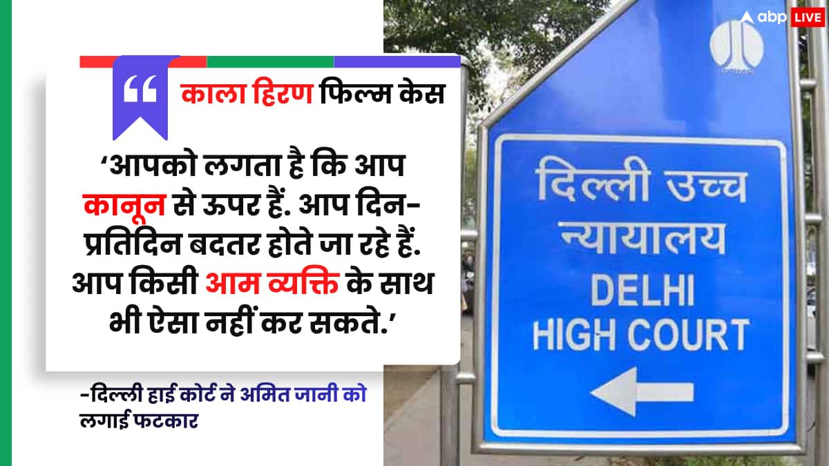 काला हिरण' फिल्म केस में सलमान खान को राहत, दिल्ली HC ने टीजर हटाने का आदेश दिया
