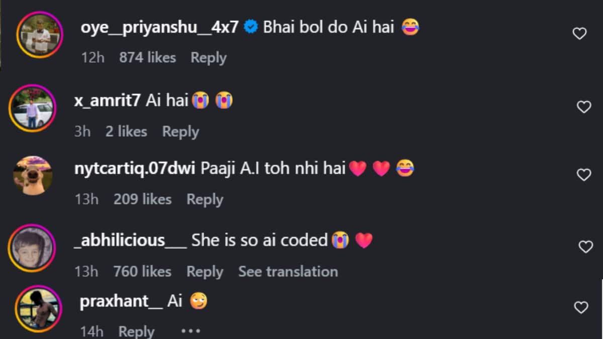Arshdeep Singh Goes Official With Samreen Kaur; Fans Say 'It's AI', Tag Ashish Chanchlani