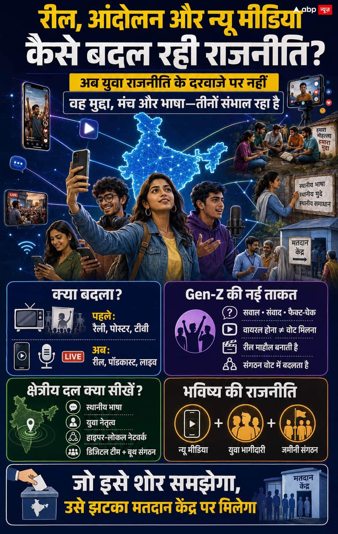 CJP की जीत, PM की रील: Gen-Z ने कैसे बदली देश की राजनीति?
