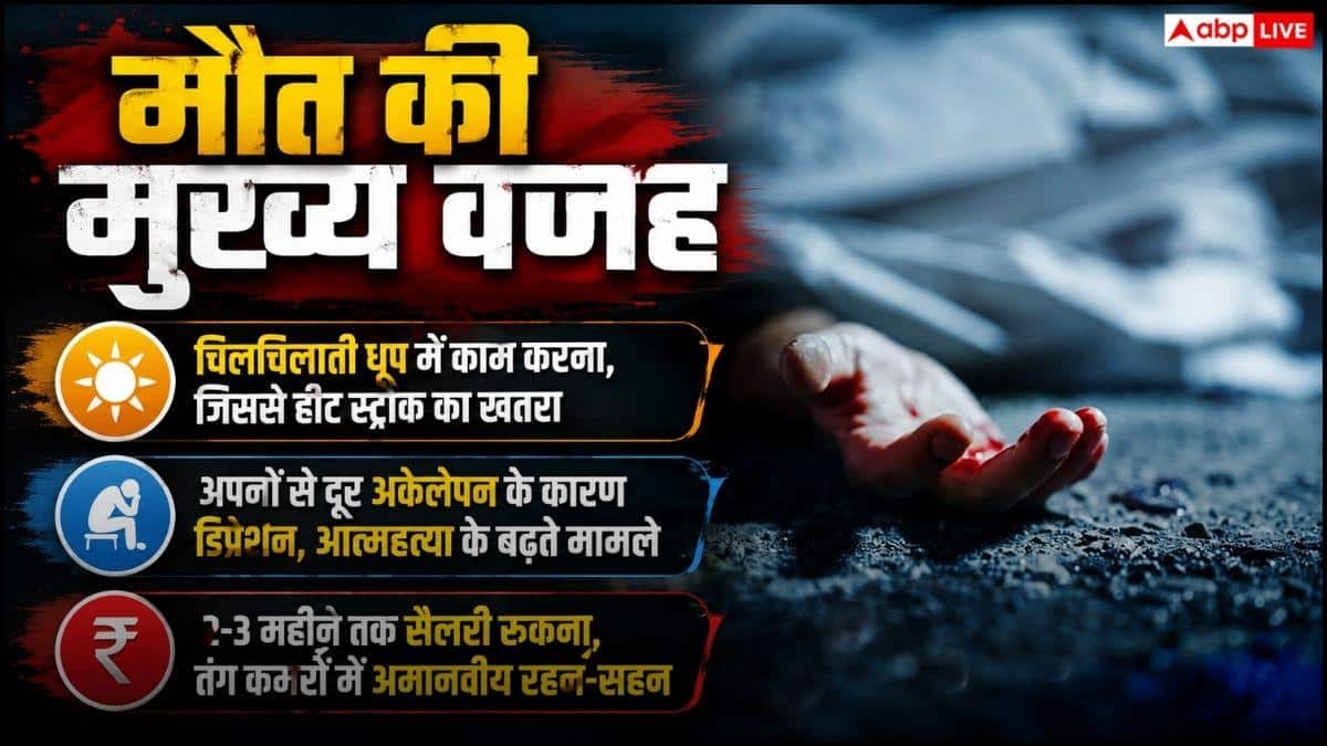 गल्फ देशों में हो रही भारतीय लोगों की मौत, वजह जानकर नहीं होगा यकीन