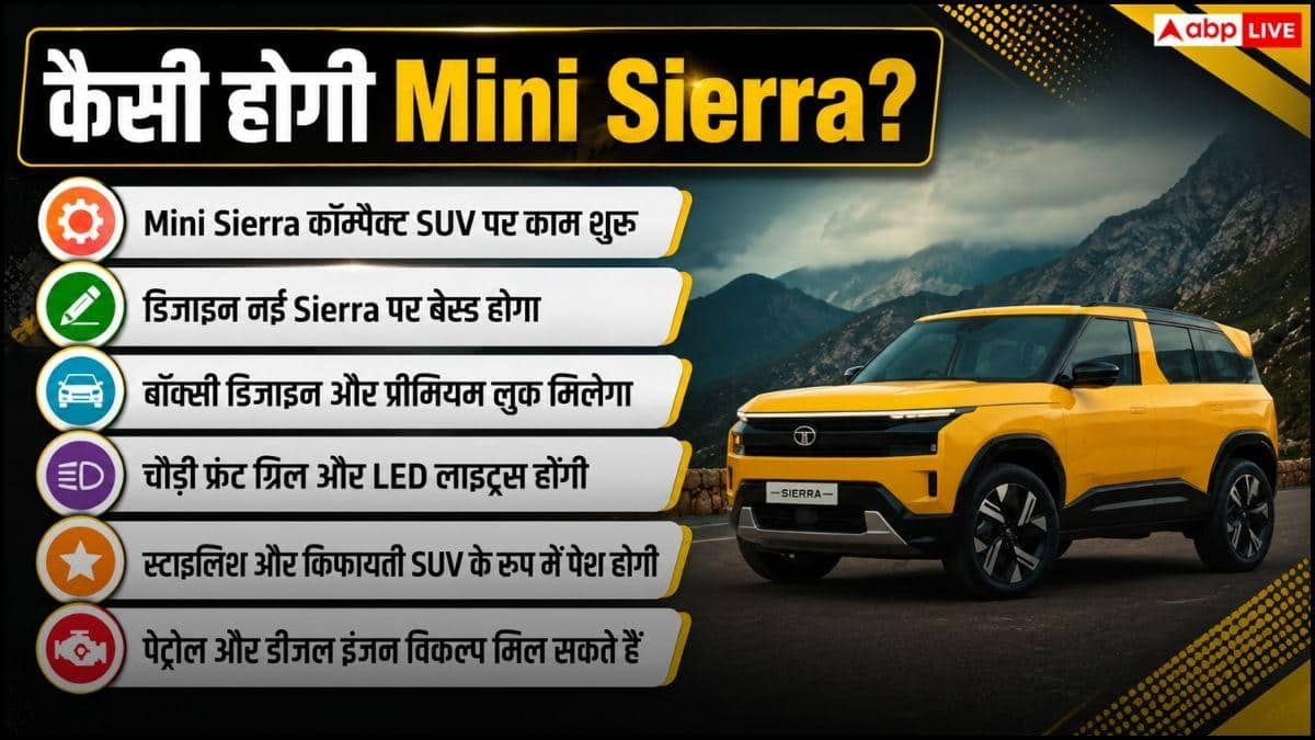 Tata ला रही Mini Sierra, महिंद्रा भी खास लॉन्चिंग के साथ मैदान में
