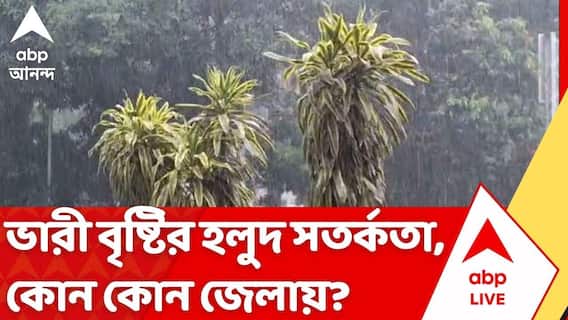 Weather Update Today: দক্ষিণবঙ্গের সব জেলায় ভারী বৃষ্টির হলুদ সতর্কতা | Rain Update | ABP Ananda