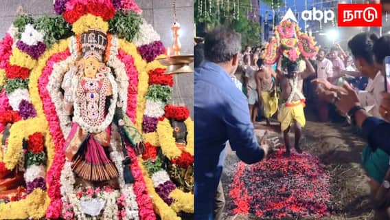 காவிரியில் புனித நீராடி... அக்னி குண்டத்தில் இறங்கி... மயிலாடுதுறையைச் சிலிர்க்க வைத்த அக்னி விழா! காவிரியில் புனித நீராடி... அக்னி குண்டத்தில் இறங்கி... மயிலாடுதுறையைச் சிலிர்க்க வைத்த அக்னி விழா!