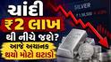 Silver Price Crash: શું ચાંદી ₹2 લાખથી નીચે જશે? આજે અચાનક થયો મોટો ઘટાડો 