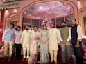 पार्थ पवार अन् कायनात दारांचा साखरपुडा; एकनाथ शिंदेंसह दिग्गजांची उपस्थिती, नव दाम्पत्यास शुभेच्छा देण्यास गर्दी