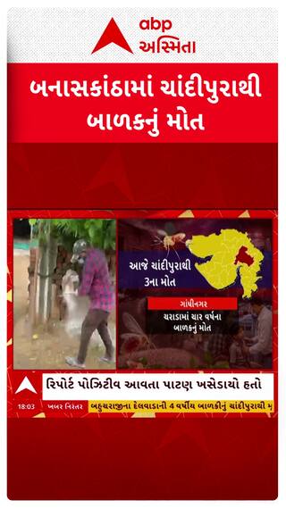 Chandipura Virus : બનાસકાંઠામાં ચાંદીપુરાથી બાળકનું મોત