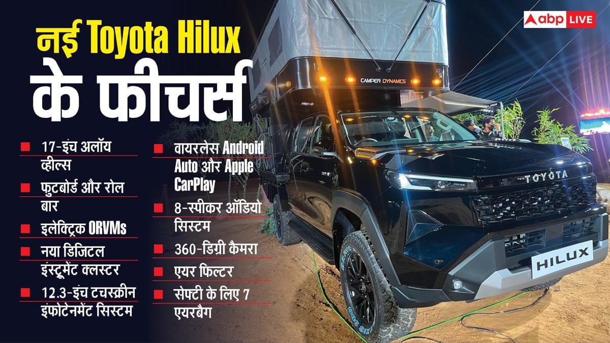 Toyota ने कितनी कीमत पर लॉन्च की नई Hilux? जानिए खासियत
