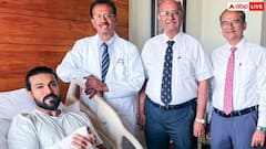 सर्जरी के बाद राम चरण की अस्पताल से पहली तस्वीर आई सामने, इस हाल में दिखे एक्टर
