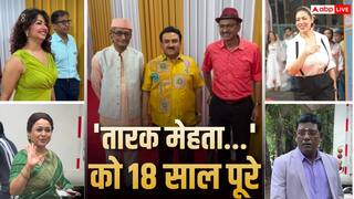 Videos: 'तारक मेहता' की टीम जश्न में डूबी, जेठालाल-बबीता जी ने लूटी महफिल
