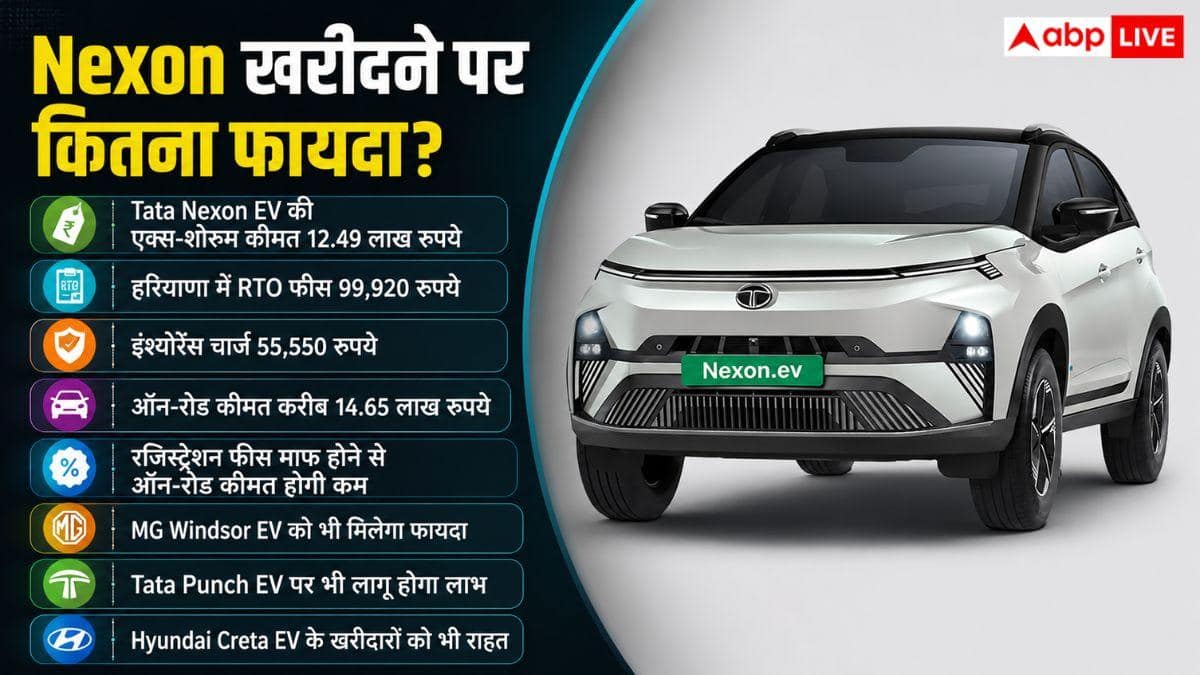 रजिस्ट्रेशन फीस माफ, जानें अब कितनी सस्ती मिलेंगी Nexon EV?
