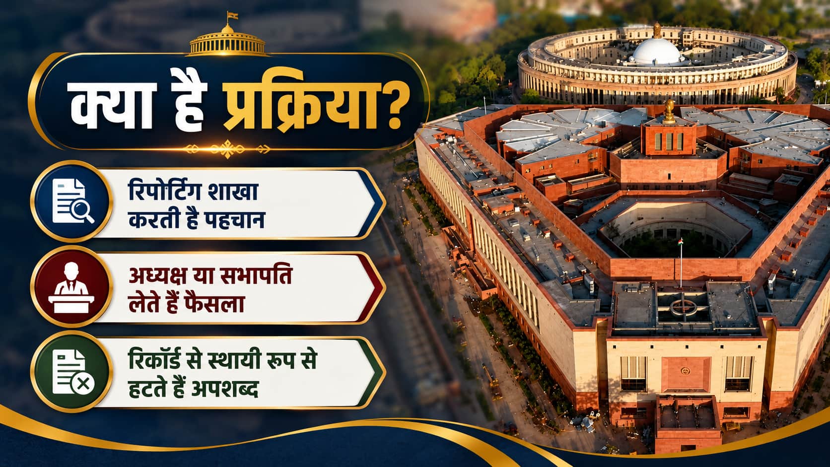 संसद में हंगामा और नेहरू को लेकर अपशब्द, संसदीय कार्रवाई से कैसे हटती हैं ये बातें?