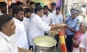 மதுரையில் வெளுத்து வாங்கும் வெயில்... நீர் மோர் பந்தலோடு புளியோதரையும் வழங்கப்பட்ட சுவாரஸ்யம் !