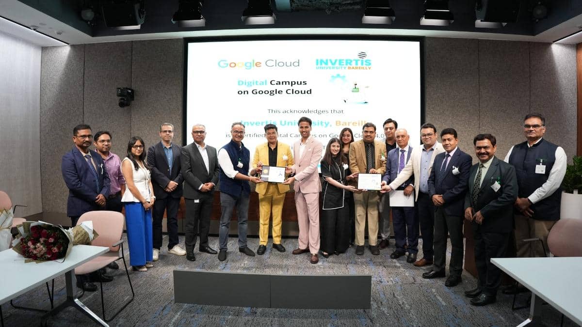 Region की पहली और India की पांचवीं Google Agentic AI University बनी Invertis University