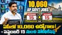 AP Job Calendar 2026 : ఏపీలో 10,060 ఉద్యోగాల భర్తీకి ముహూర్తం ఖరారు - సెప్టెంబర్ నుంచి నోటిఫికేషన్ల ఉప్పెన!