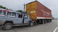 Mumbai-Nashik Highway Accident: मुंबई-नाशिक महामार्गावरील सोनाळे गावाजवळ भीषण अपघात, उभ्या कंटेनरला टॅक्सी जीपची जोरदार धडक; 8 जखमी, त्यापैकी चौघांची प्रकृती गंभीर
