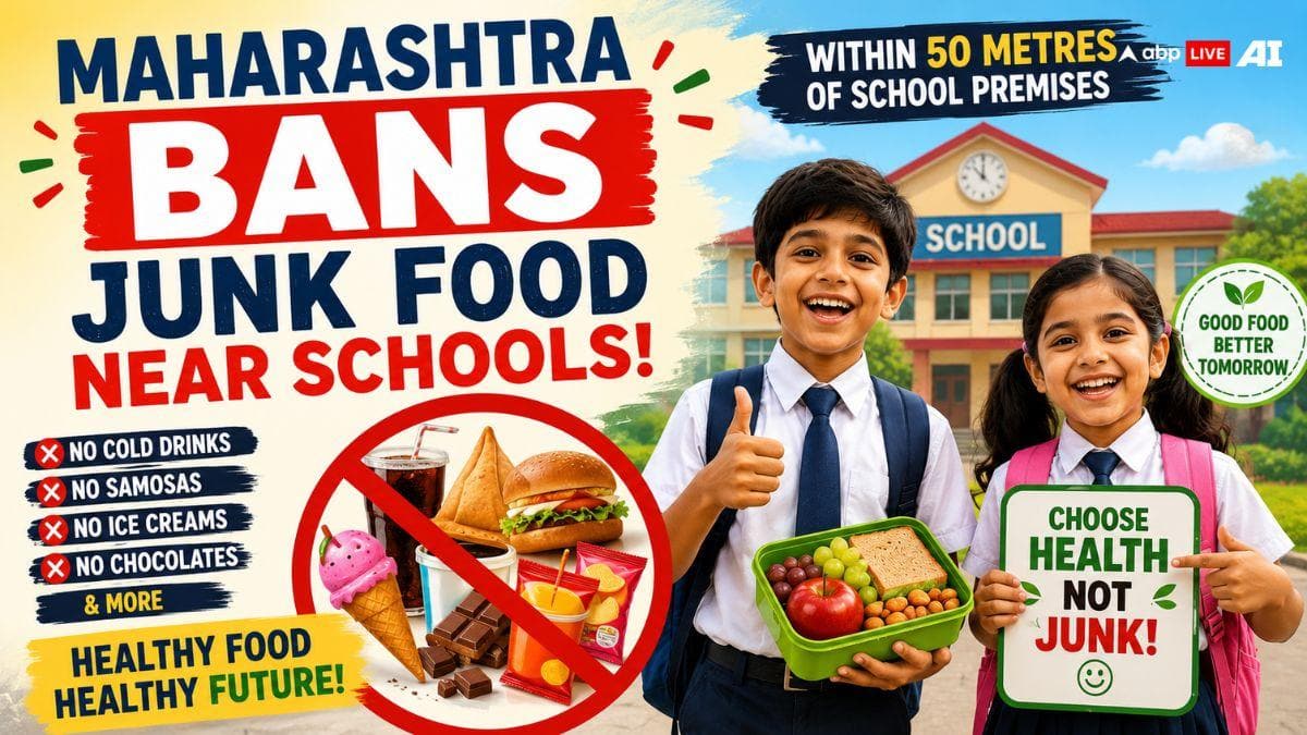 No Samosas, Ice Cream Or Cold Drinks! Maharashtra Bans Junk Food Sales Within 50 Metres Of Schools