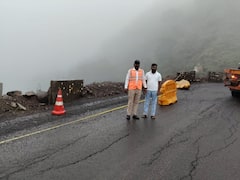मोठी बातमी, नागपूर - रत्नागिरी राष्ट्रीय महामार्गावरील आंबा घाट जड वाहतुकीसाठी बंद, रस्त्याला भेगा पडल्यानं निर्णय