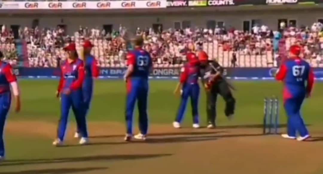WATCH: Team India Star Shares Warm Hug With Pakistan Cricketer During The Hundred
